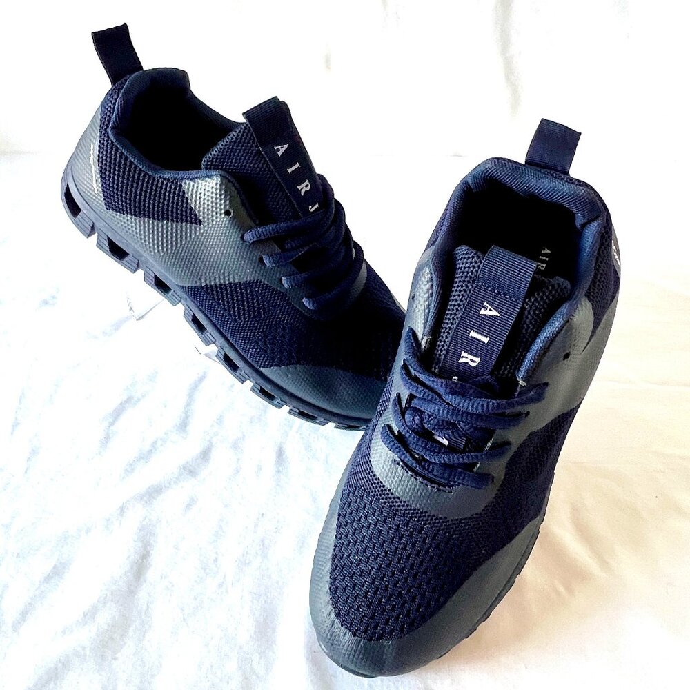 New Air Jump Sneakers, 500 Lightweight Athletic, Navy Blue Cushioned Size 9